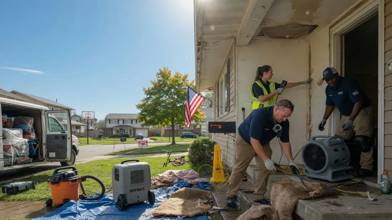 Water Damage Restoration in Newhall, IA near me